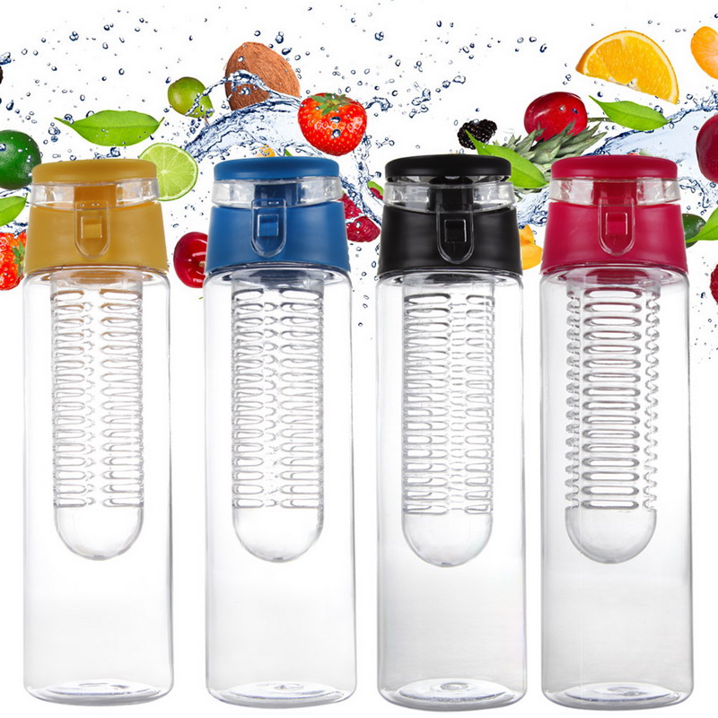 Sports Equipment Kitchener - 700/800 ml Portable Infuser Water Bottle