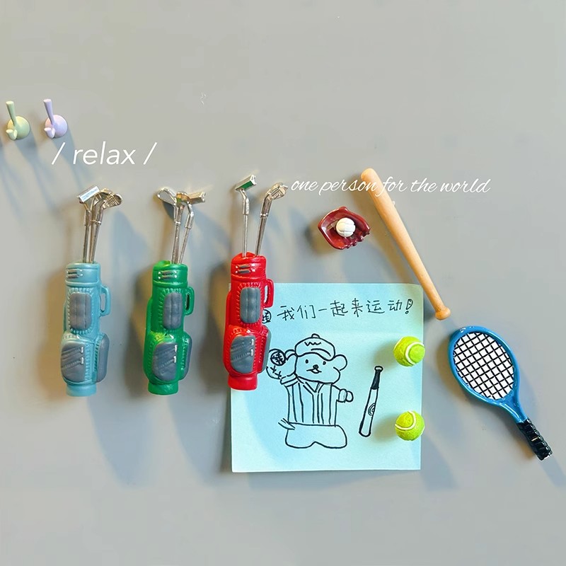 Sports Equipment Fridge Magnet - Sports Equipment Photos ulasan dan harga
