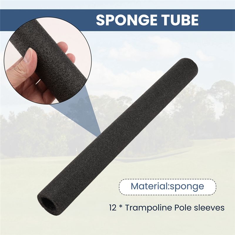 6Pcs 35.4In Trampoline Pole Fo - Trampoline Spring Cover ulasan dan harga
