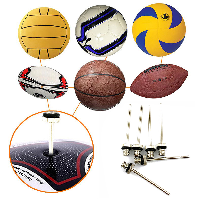 6/12 Pcs Inflatable Needles Ba - Basketball Pump Needle ulasan dan harga