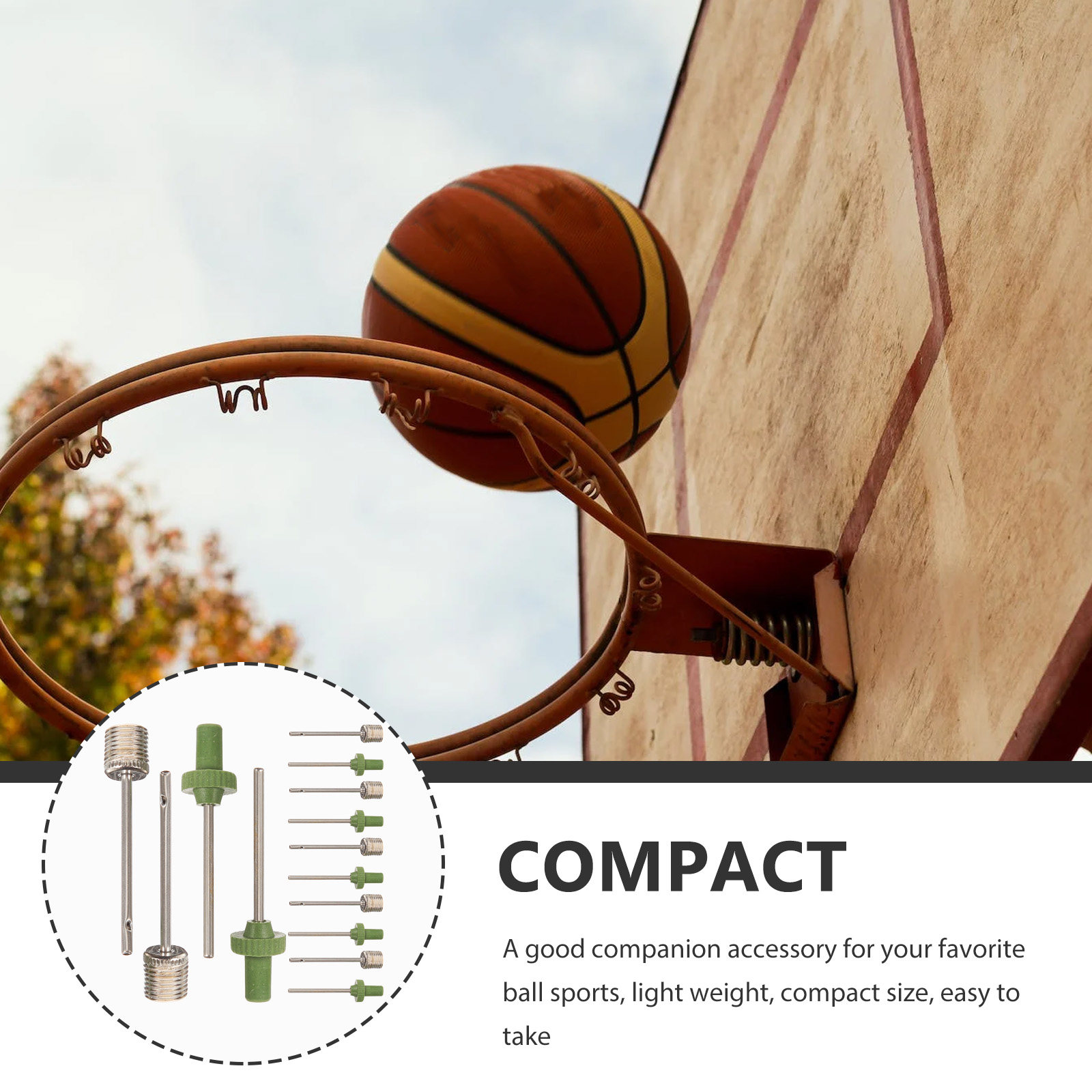 40Pcs Ball Inflation Needles M - Basketball Pump Needle ulasan dan harga