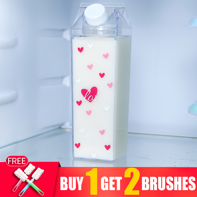 1000ml Transparent Square Plas - Sports Equipment Kitchener ulasan dan harga