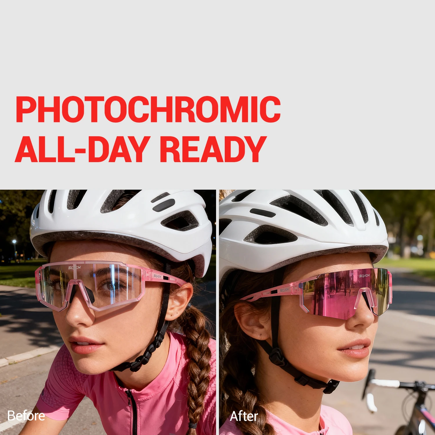 SCVCN Women Pink Bike Cycling  - Sports Equipment Photos ulasan dan harga