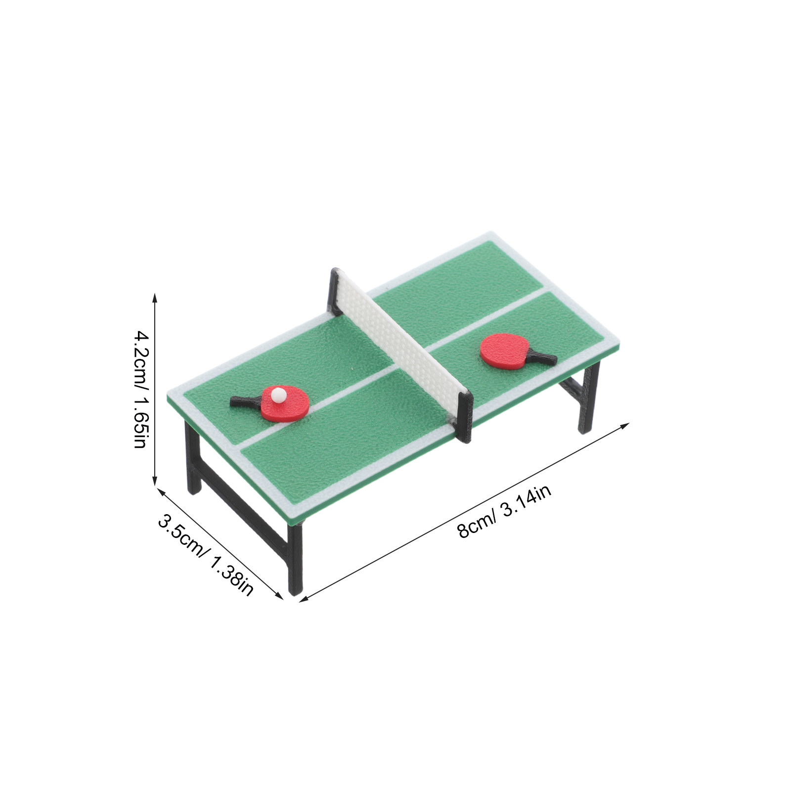 1Set Miniature Table Tennis 3D - Sports Equipment Photos ulasan dan harga