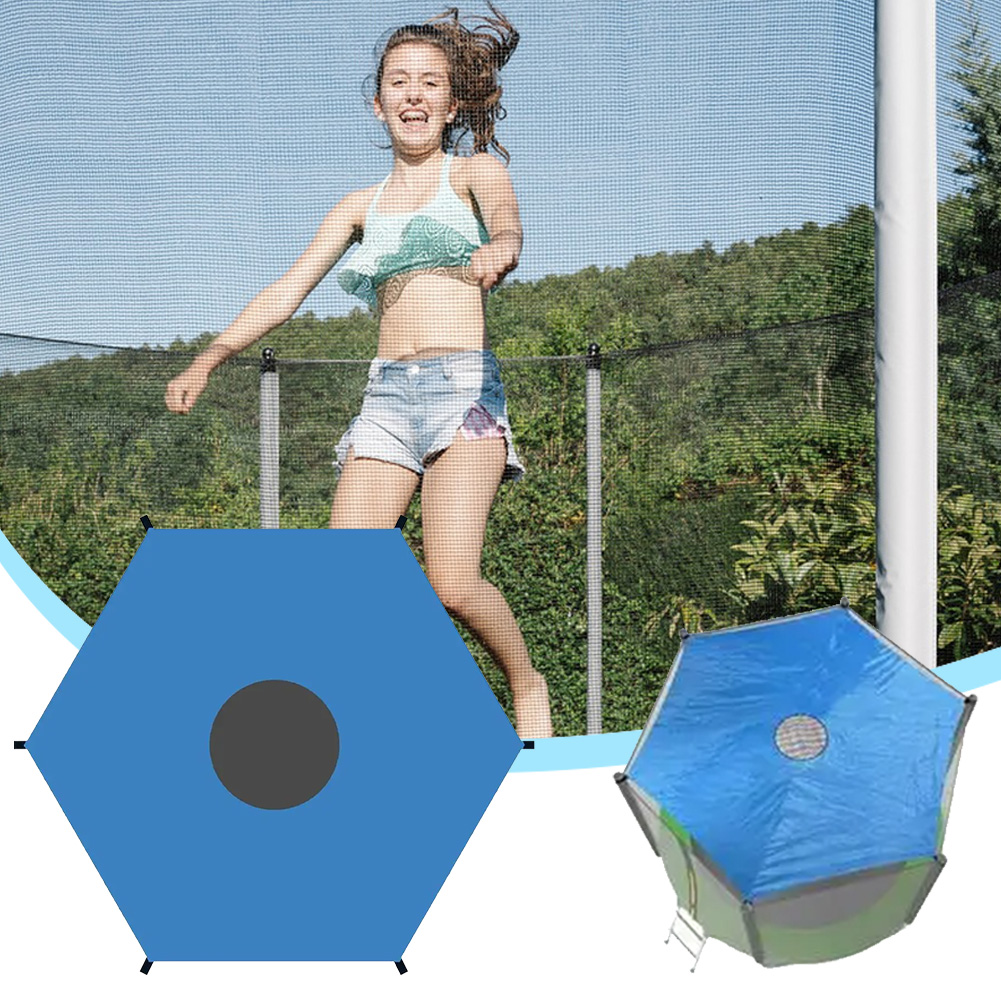 5/6/10ft Trampoline Cover Sun- - Trampoline Spring Cover ulasan dan harga